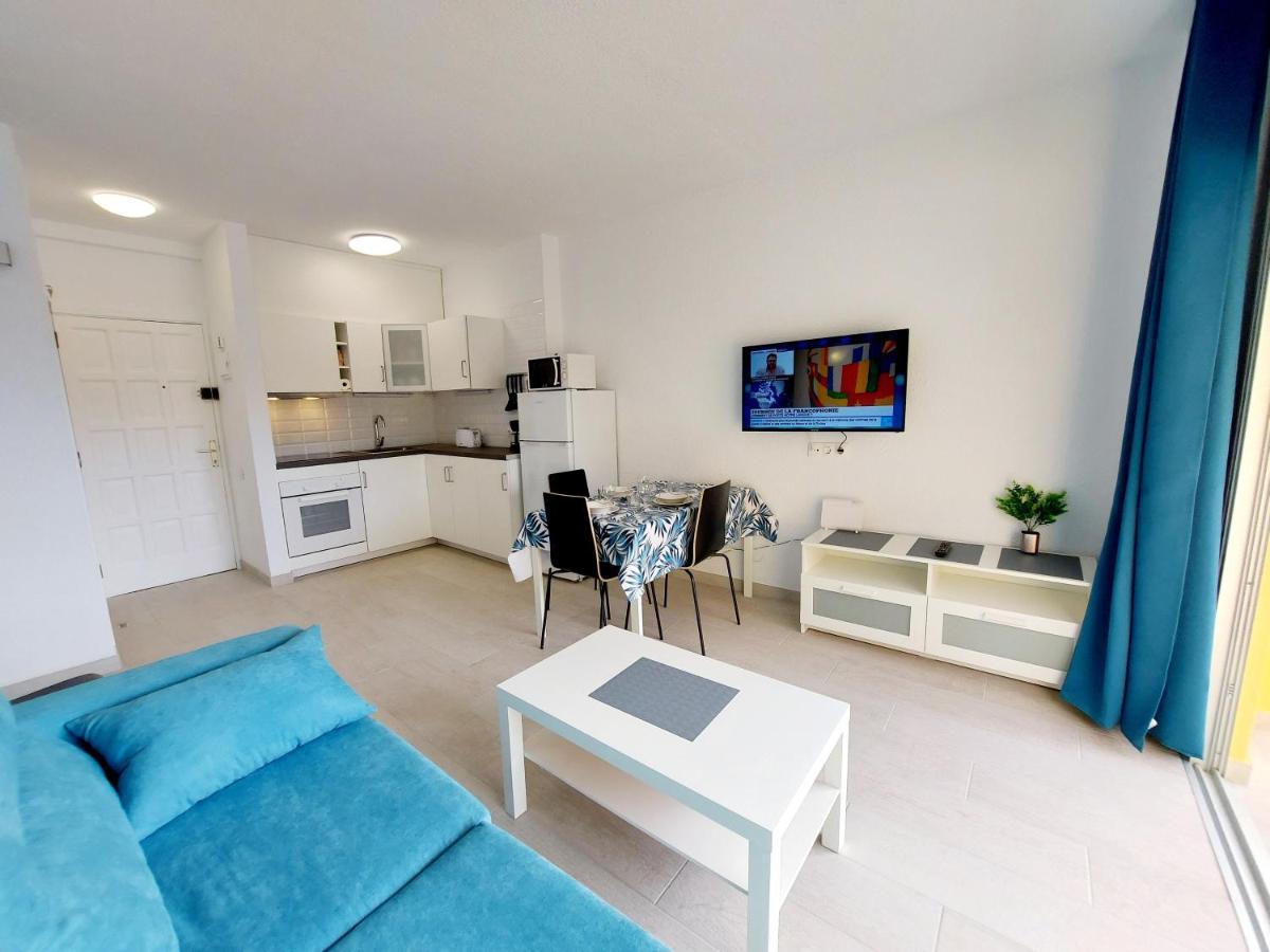 Sunny Cozy Nice Apartment Loscristianos Wifi,Pool Los Cristianos  Exteriör bild